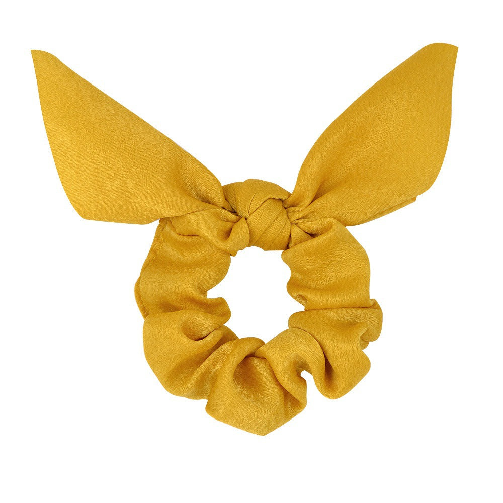 Wholesale Tassel Knot Cloth Bowel Hair Scrunchies