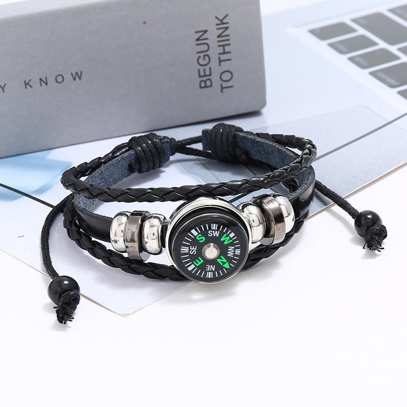Wholesale Multilayer Beaded Leather Bracelet