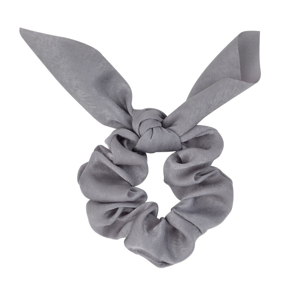 Wholesale Tassel Knot Cloth Bowel Hair Scrunchies