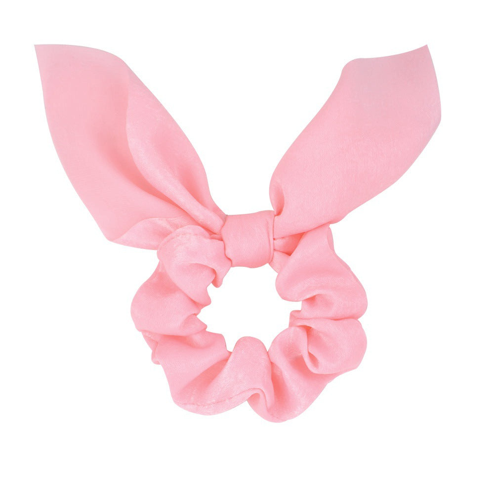 Wholesale Tassel Knot Cloth Bowel Hair Scrunchies
