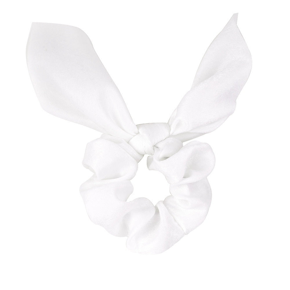Wholesale Tassel Knot Cloth Bowel Hair Scrunchies