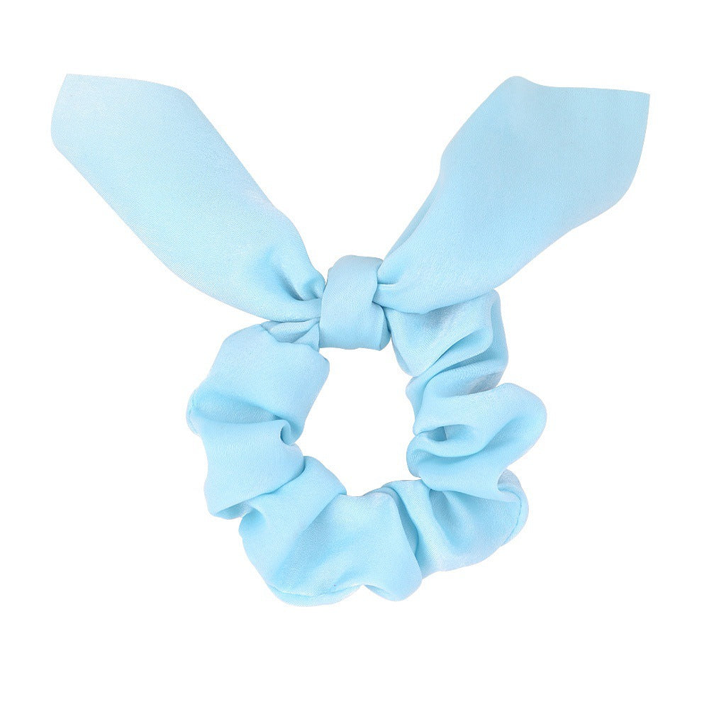 Wholesale Tassel Knot Cloth Bowel Hair Scrunchies