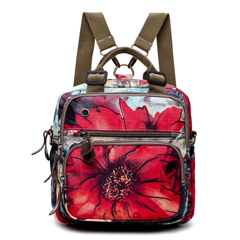 Wholesale Nylon Flower Mommy Bag