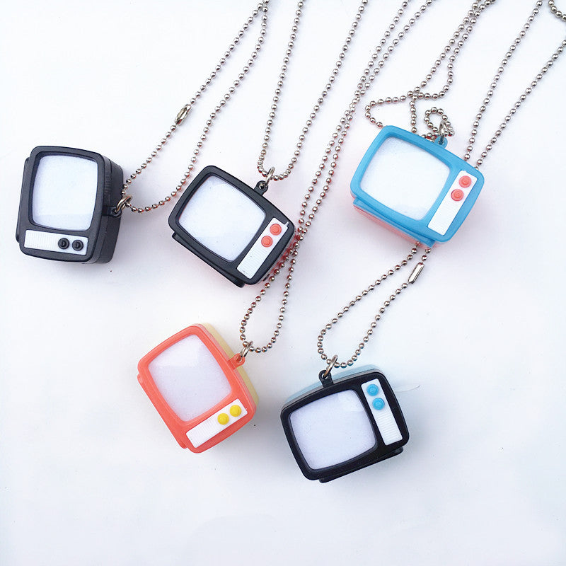 Wholesale Alloy Retro Small Camera Necklace