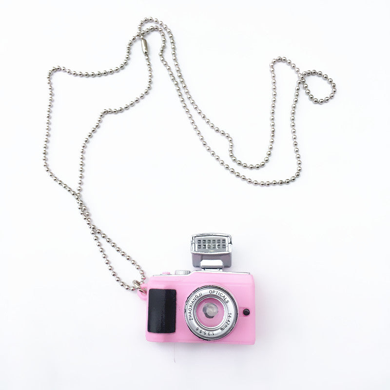Wholesale Alloy Retro Small Camera Necklace