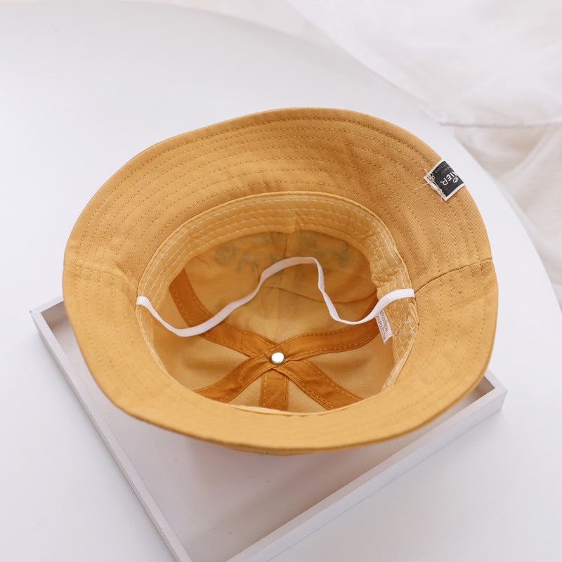 Wholesale Cotton Flat Top Kids Bucket Hat