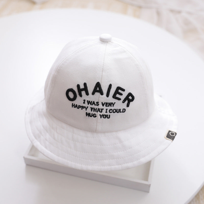 Wholesale Cotton Flat Top Kids Bucket Hat