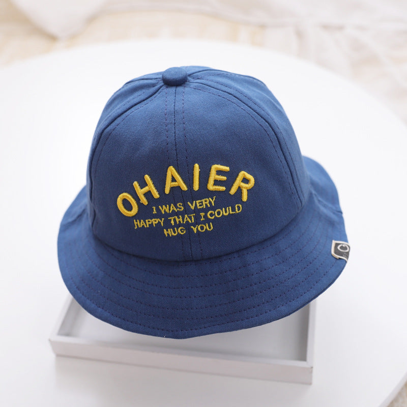 Wholesale Cotton Flat Top Kids Bucket Hat
