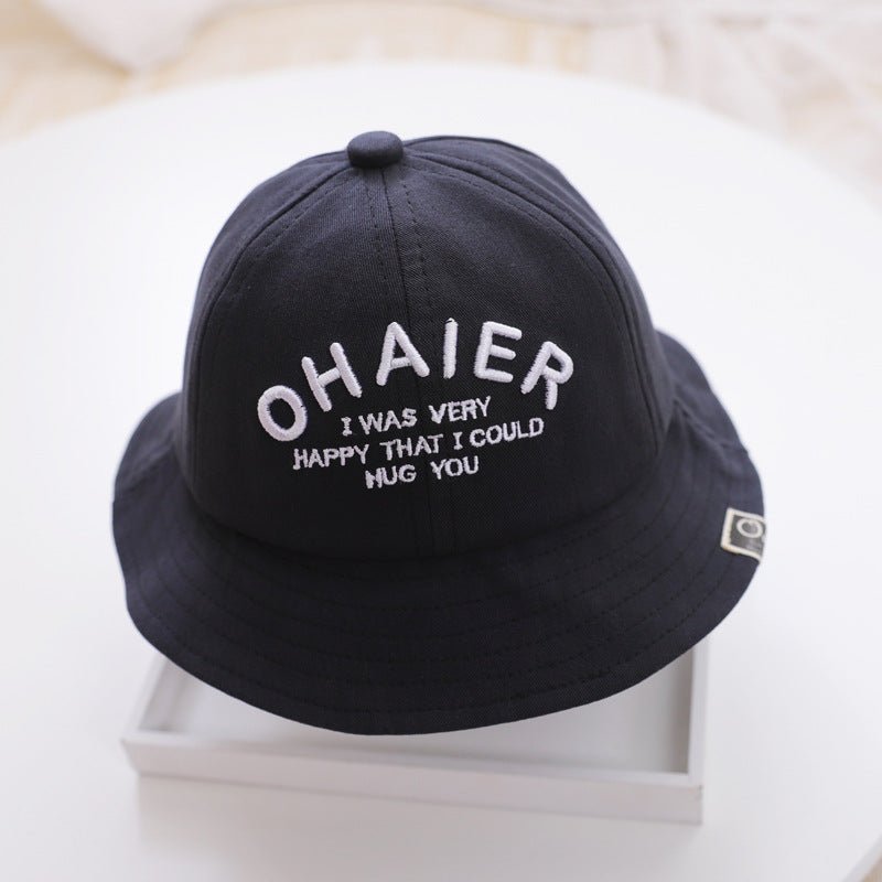Wholesale Cotton Flat Top Kids Bucket Hat