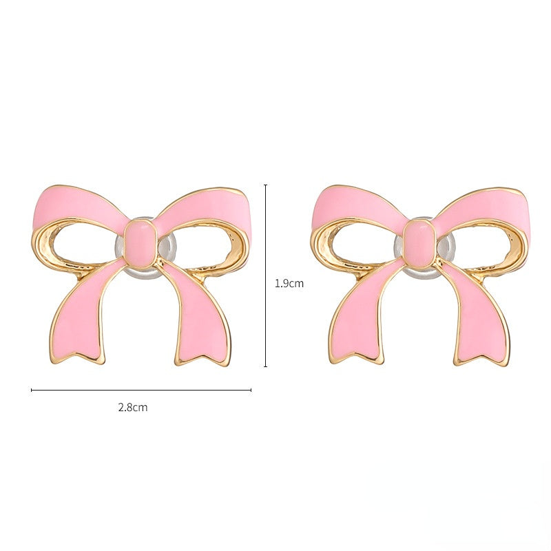 Pendientes De Cobre Con Goteo De Aceite De Mariposa Corazón al por mayor