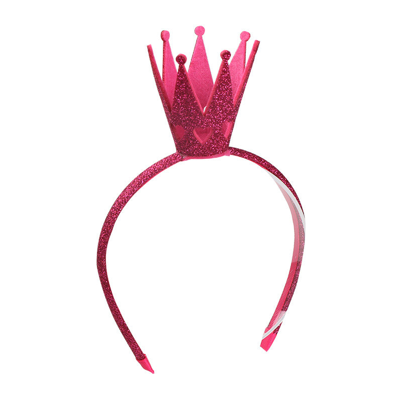 Wholesale Shiny Plum Blossom Star Stereo Crown Children Headband