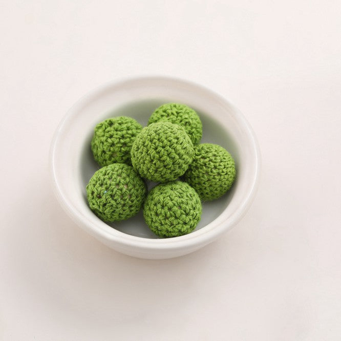 Wholesale 10PCS 20mm Yarn Beads