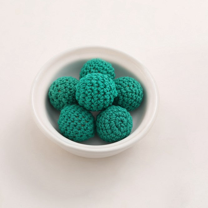 Wholesale 10PCS 20mm Yarn Beads