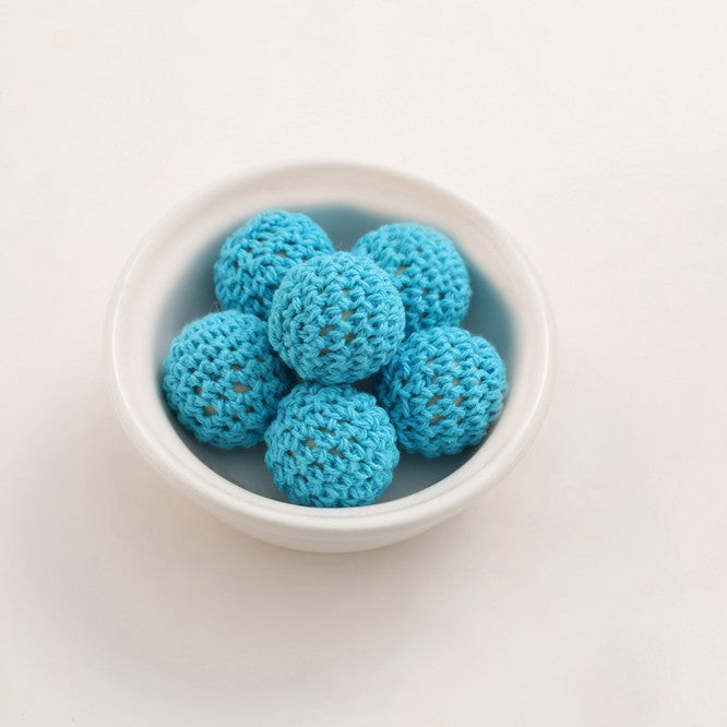 Wholesale 10PCS 20mm Yarn Beads