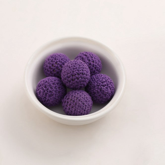 Wholesale 10PCS 20mm Yarn Beads