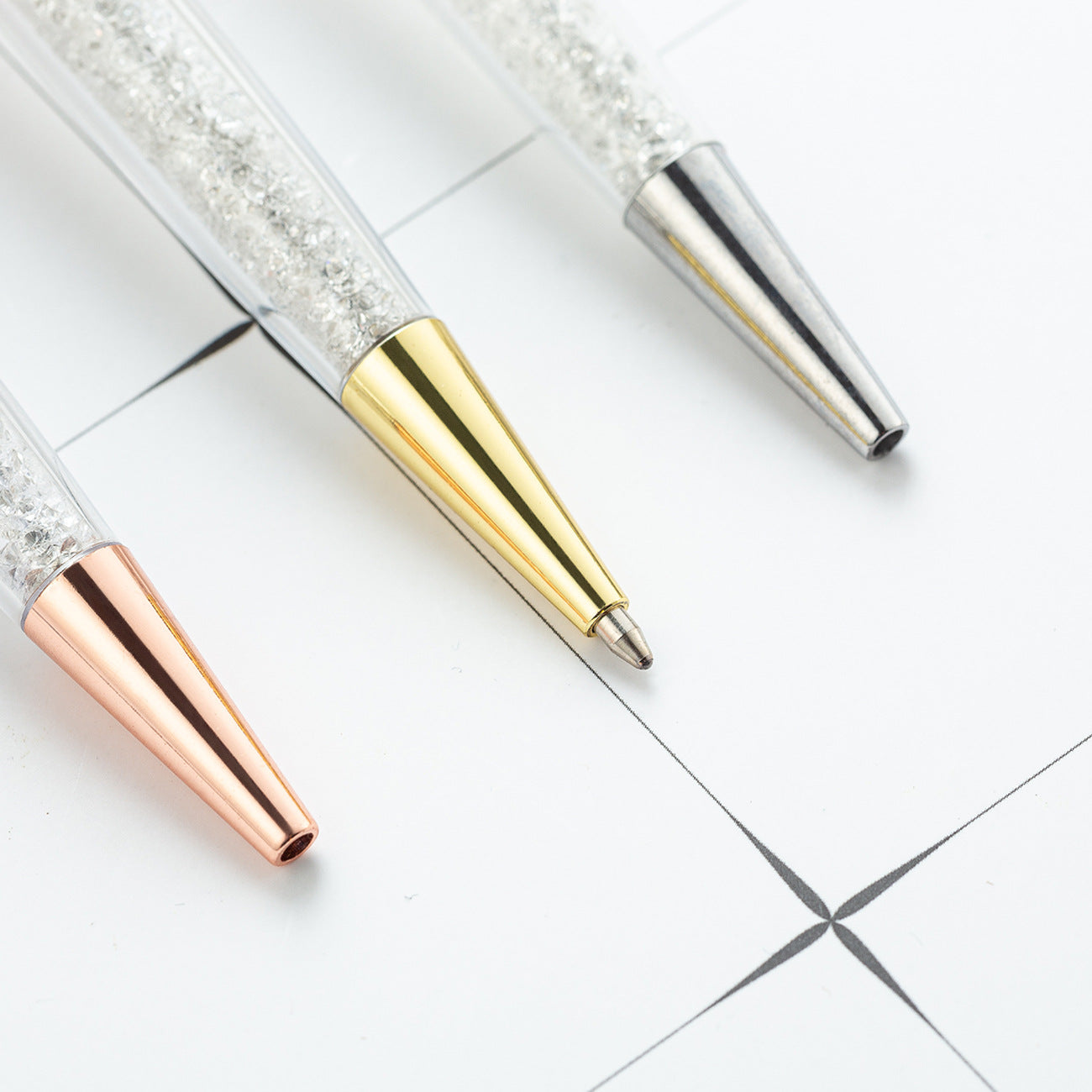 Wholesale Crystal Broken Diamond Metal Ballpoint Pen