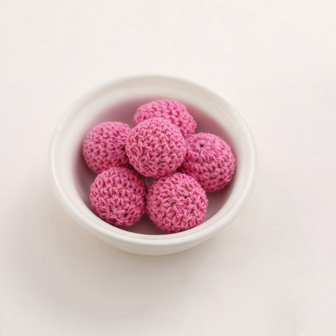 Wholesale 10PCS 20mm Yarn Beads