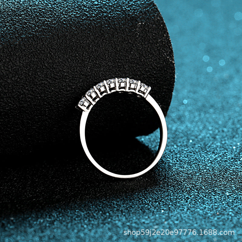 Wholesale 70 Cent Moissanite Sterling Silver Rings