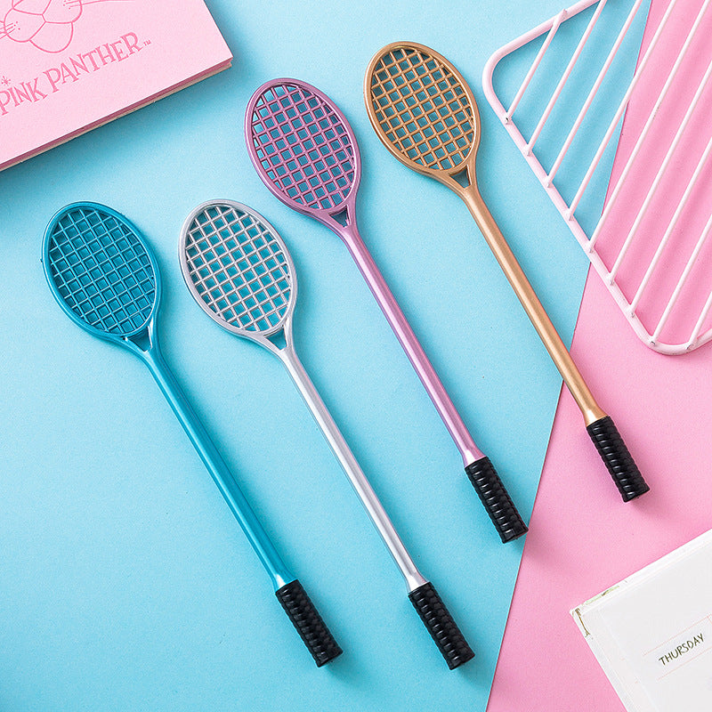 Wholesale Plastic Badminton Racket Gel Pen
