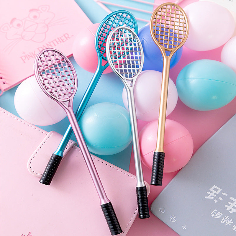 Wholesale Plastic Badminton Racket Gel Pen