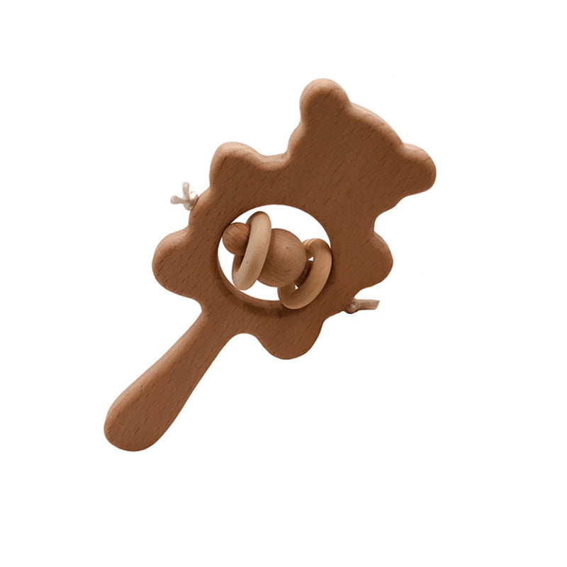 Wholesale Beech Bear Rattles TOY