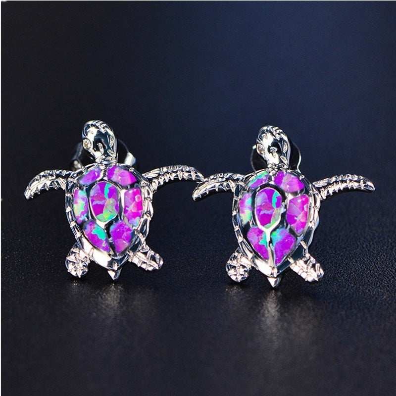 Wholesale Turtle Multi Color Alloy Earrings