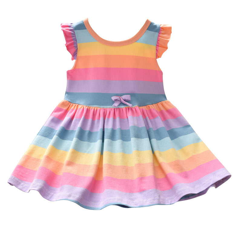 Wholesale Girls Cotton Dresses Baby Clothes