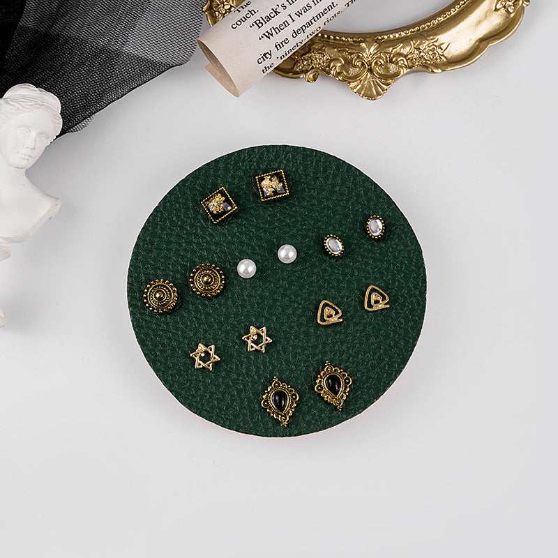 Wholesale One Week Set Vintage Combo Earrings