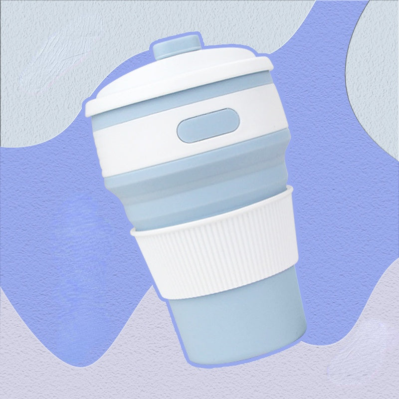 Wholesale High Temperature Resistant Silicone Collapsible Water Cup
