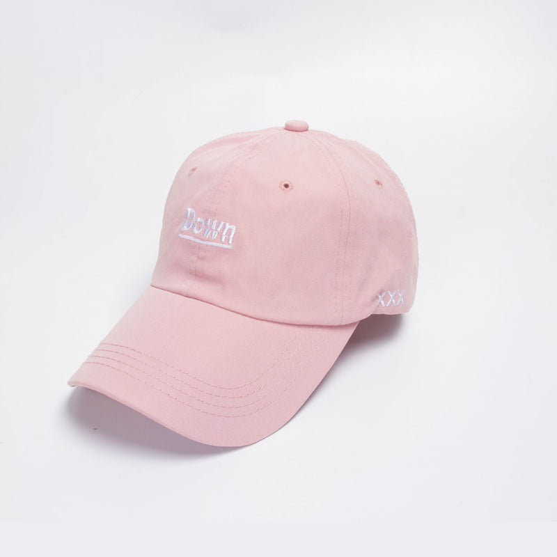 Wholesale Embroidered Alphabet Cotton Baseball Caps