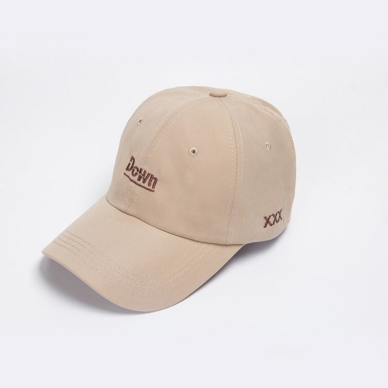 Wholesale Embroidered Alphabet Cotton Baseball Caps