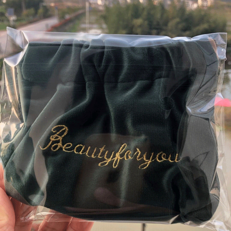 Wholesale Automatic Closure Lipstick Storage Bag Flannel