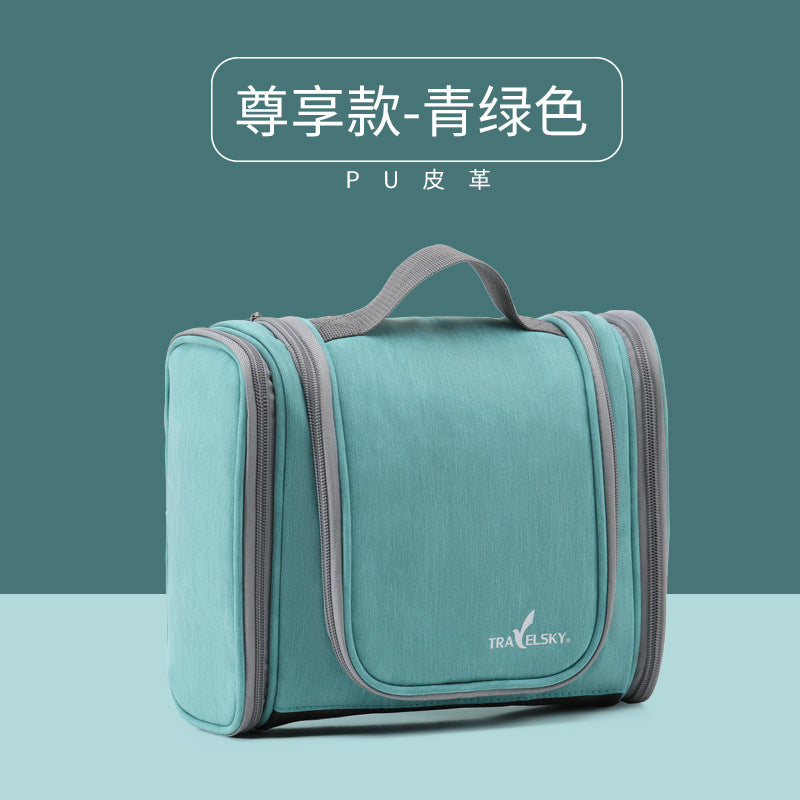 Bolsa de almacenamiento de gancho de bolsa de almacenamiento de inodoro de viaje al por mayor de PU grande