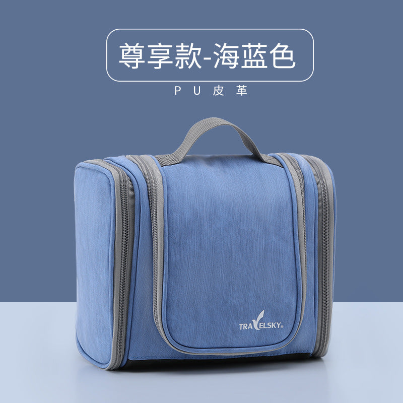 Bolsa de almacenamiento de gancho de bolsa de almacenamiento de inodoro de viaje al por mayor de PU grande