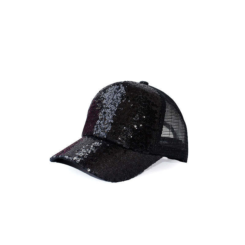 Wholesale Cotton Sequin Baseball Caps