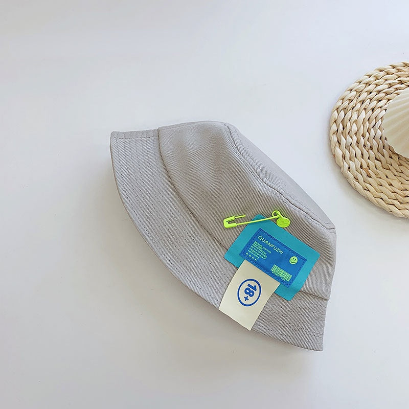 Venta al por mayor Sombrero de pescador fino de algodón para niños