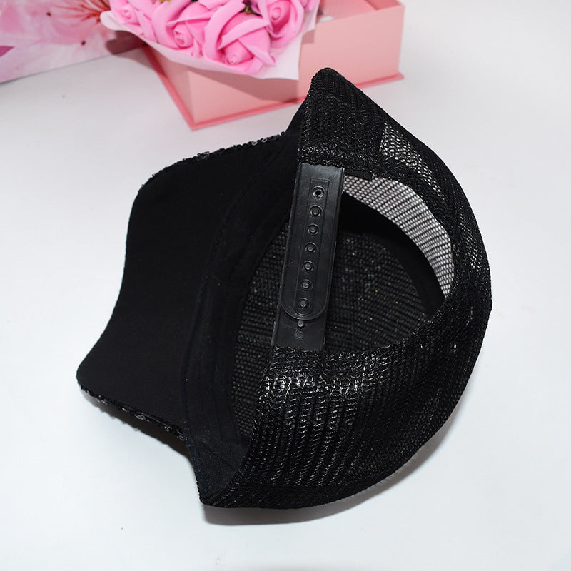 Wholesale Cotton Sequin Baseball Caps