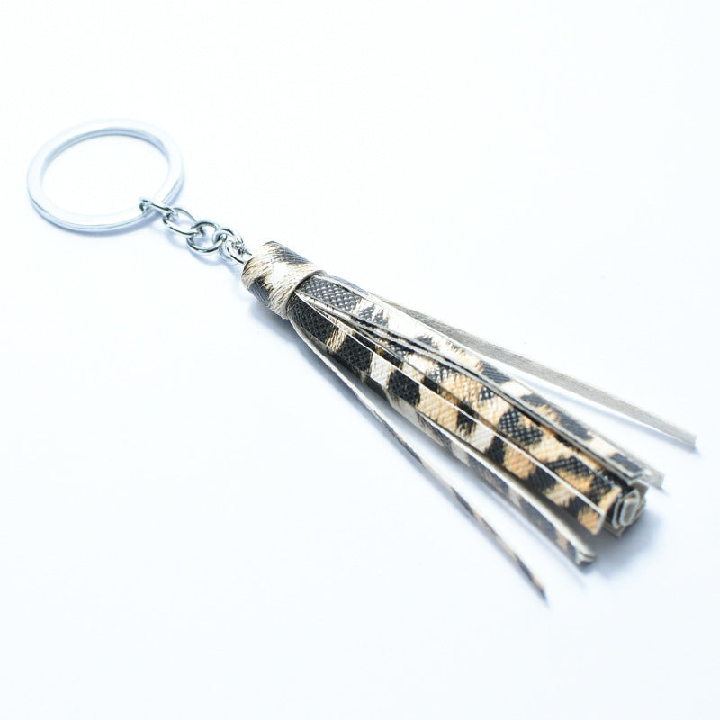 Wholesale PU Keychain Tassel Pendant