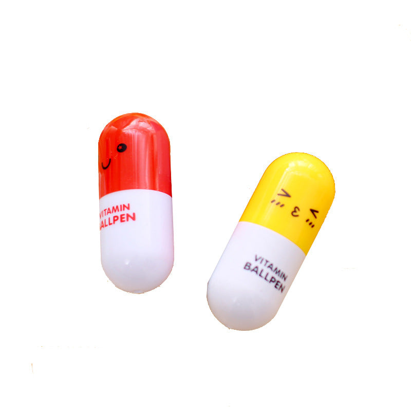 Bolígrafo retráctil plástico al por mayor de la píldora