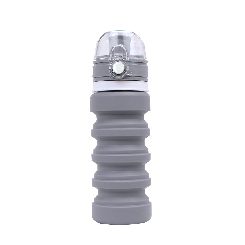 Wholesale High Temperature Resistant Silicone Collapsible Water Bottle