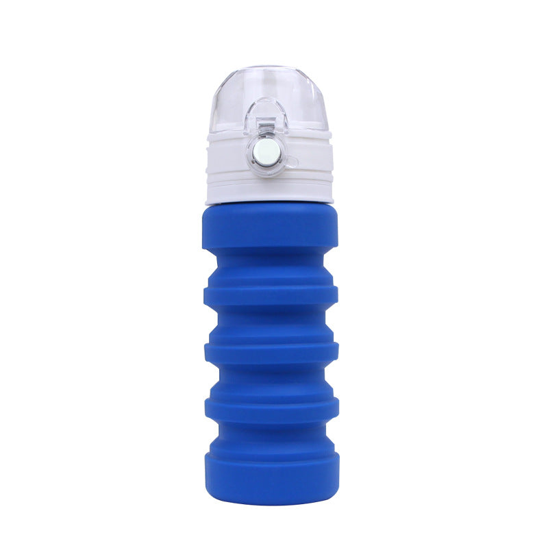 Wholesale High Temperature Resistant Silicone Collapsible Water Bottle
