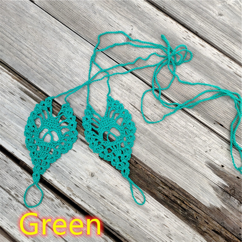 Wholesale Skull Barefoot Polyester Sandles