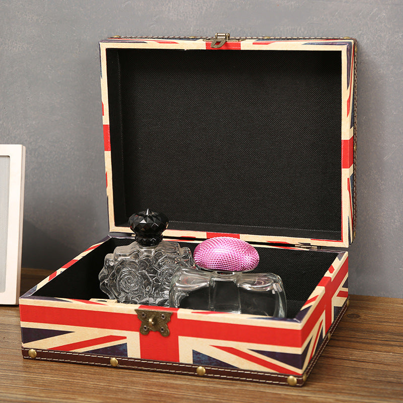 Venta al por mayor Caja de almacenamiento de madera con cerradura