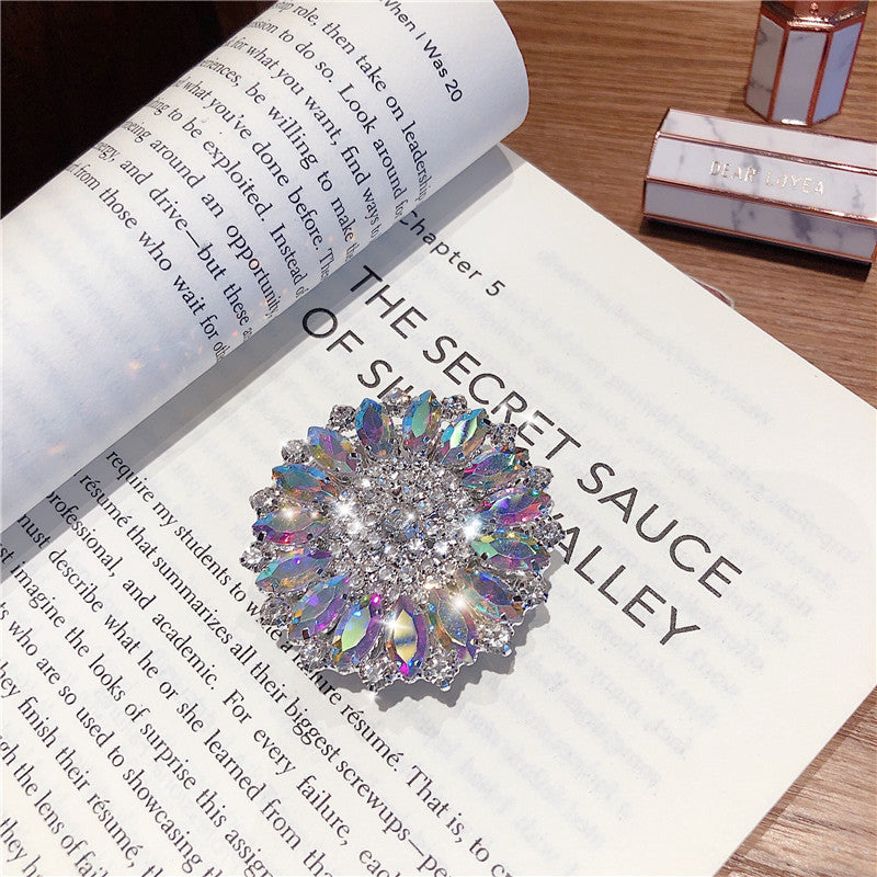 Wholesale Gemstone Mobile Phone Ring Buckle