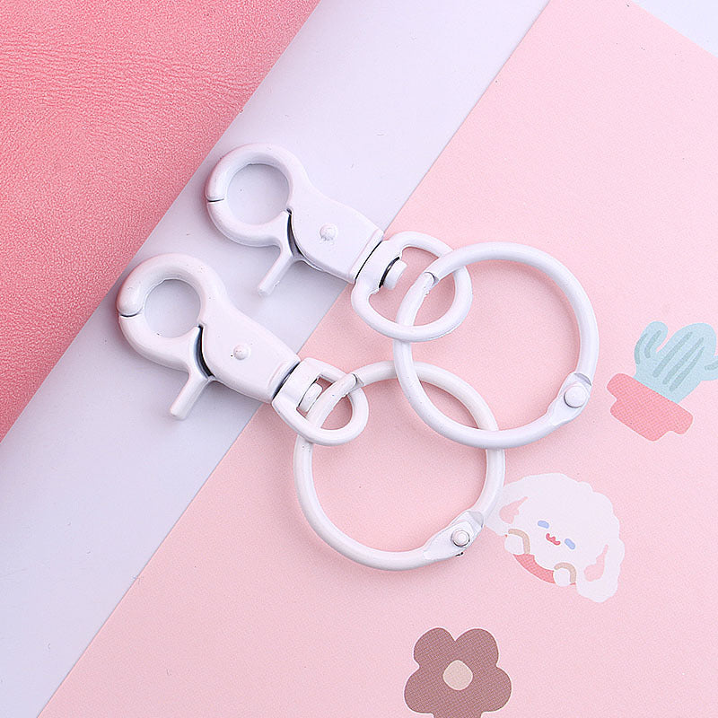 Wholesale Color Baking Paint Lobster Zinc Alloy Keychains