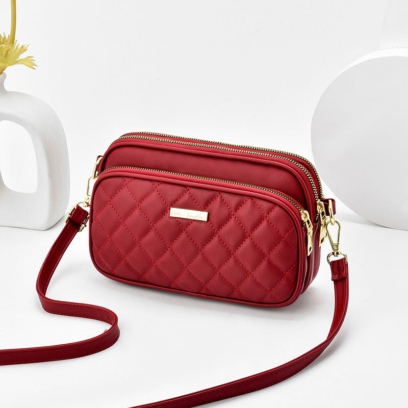 Bolso al por mayor de cuero suave para múltiples capas PVC