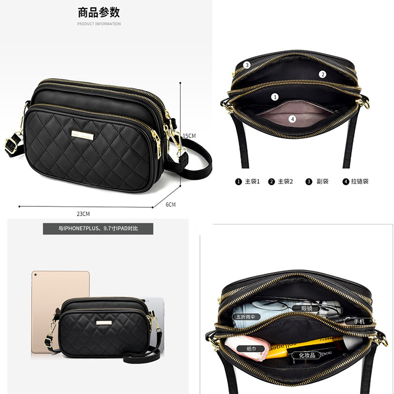 Bolso al por mayor de cuero suave para múltiples capas PVC