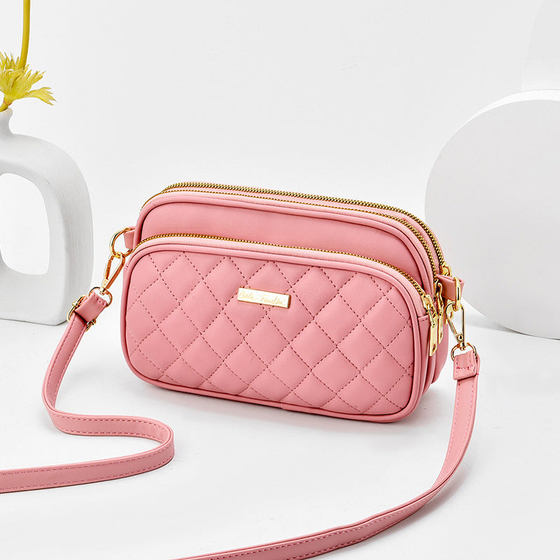 Bolso al por mayor de cuero suave para múltiples capas PVC