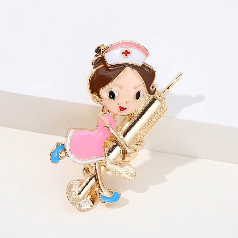 Wholesale Doctor Nurse Pins Alloy Brooch