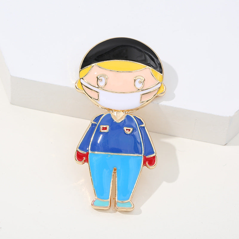 Wholesale Doctor Nurse Pins Alloy Brooch